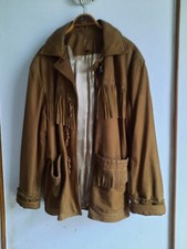 Lederjacke mit Fransen