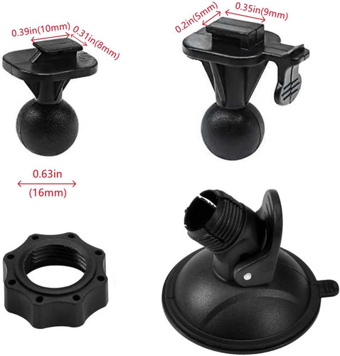 Suction cup mount for dash - suction, yi