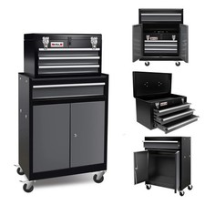 2-in-1 rollbare Werkzeugtruhe