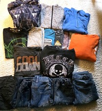 15x Jungen Winter Kleiderpaket Gr. 146/152 Ski Jacke Thermo Jeans Pullover Shirt