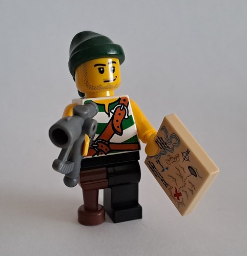 Lego minifigur pirat mit - minifigur,