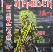 Iron Maiden Killers GATEFOLD, PICTURE DISC NEAR MINT EMI Vinyl LP