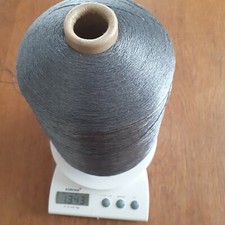 Garn Viskose webgarn Silber 1,3 Kilogramm Stricken Weben Emile Tardy SA Spule fr