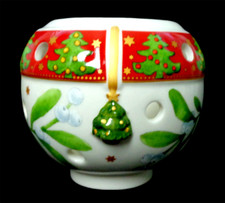 Weihnachtskugel Windlicht