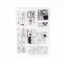 Clear Rubber Stamps for