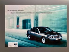 Der neue BMW 7er E65 Ein neues