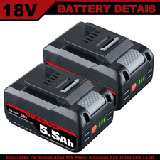 2x 18V 5,5Ah Original