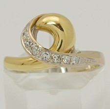 ♦♦  Ring in 14 kt 14k 585
