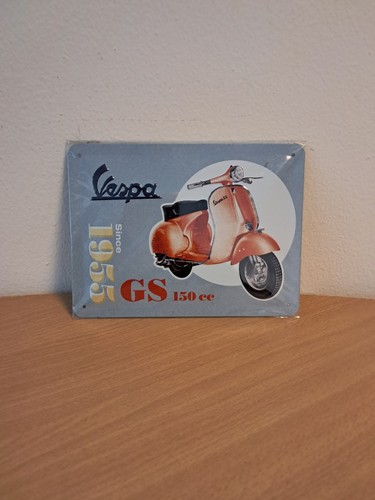 Blechschild ovp 15x20 vespa - ovp,
