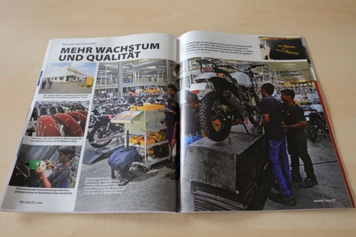 Motorrad 2017 werksbesuch - motorrad, 05/2017