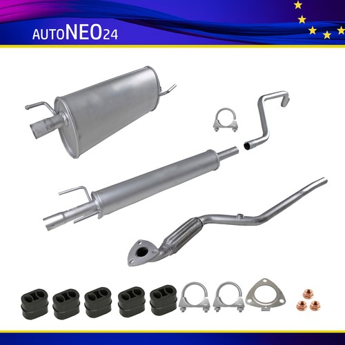 Auspuffanlage kat opel - auspuffanlage, ab