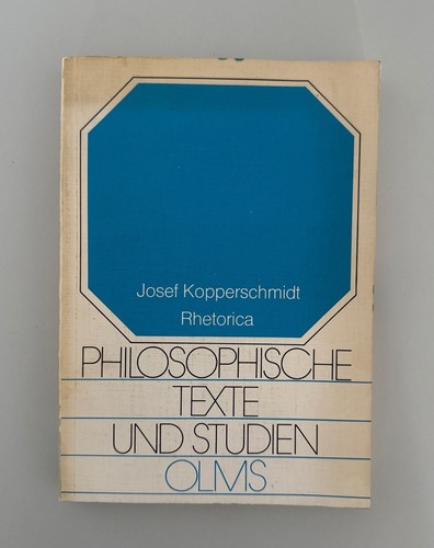 Rhetorica philosophische - rhetorica, (philosophische