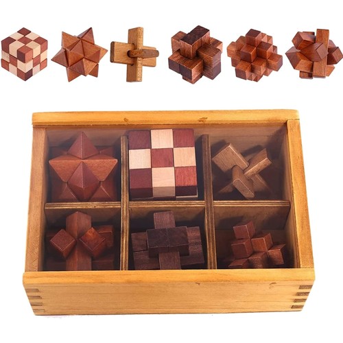 Holz knobelspiele holzpuzzle - knobelspiele,