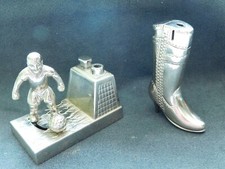 2 x Vintage  Feuerzeug Ersatzteil Konvolut Defekt !