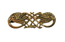 Brosche Keltische Vögel Kelten Bronzeschmuck Anhänger klein Kelten Schmuck Bird