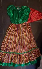 super  buntes Zigeuner Kleid  für Damen  Gr. 38 v. Party lits Collection 