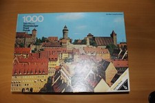 Ravensburger Royal Puzzle, Vintage, 1000 Teile, Nürnberger Burg, 1 Teil fehlt