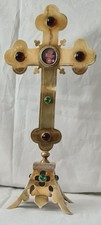 ANTIKES RELIQUIEN STANDKREUZ