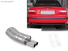 Eisenmann Sportauspuff BMW 3er E36 320i 323i 2x70mm scharf
