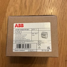 ILTS-E3D0 | ABB | Neozed-Lasttrennschalter | 3-polig D02 | 63A Neozed | E18 | 3p