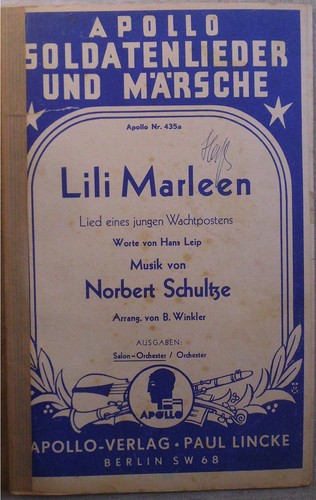 Noten norbert schultze hans - noten:,