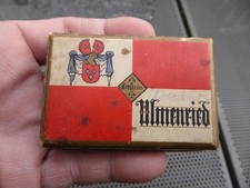 Alte leere Zigarettenschachtel