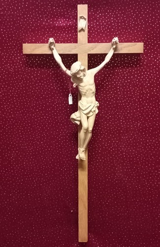 Holz kreuz eiche 24 - holz, cm