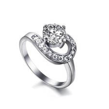 Runde Form 1.85 Karat 18k Gold