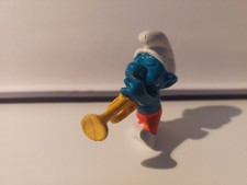 Schlümpfe Schleich / Peyo 20047 - Trompeter rar rote Hose- Smurf/Puffi [18]