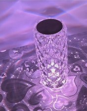 LED Kristall Tischlampe