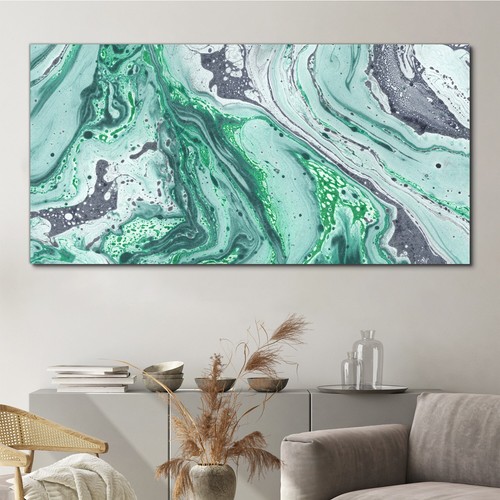 Malerei abstrakte kunst 140x70 - abstrakte,