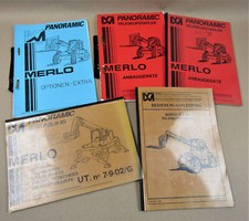 Merlo Roto P25.11 XS Teleskopstapler Bedienung Ersatzteilliste Anbaugeräte Extra