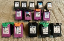 14 leere Druckerpatronen