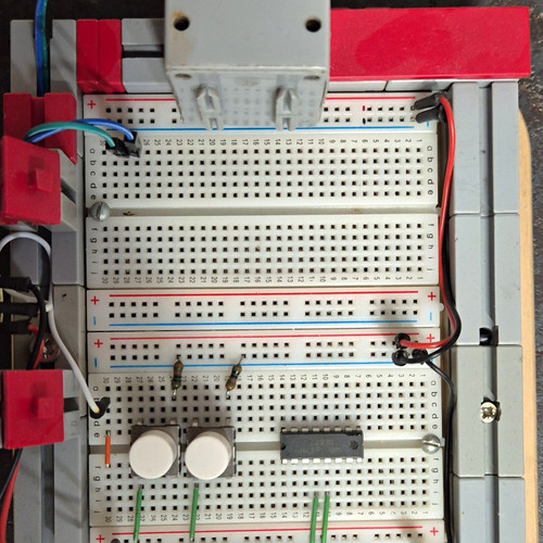 Fischertechnik breadboard auf - breadboard,
