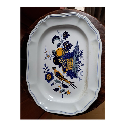 Spode blue bird servierplatte - blue,