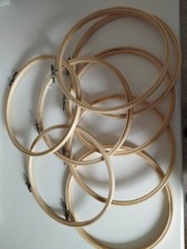 8 Holz Stickrahmen Kreuzstich