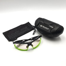 RUDY Project FOTONYK SP45-06-02 Sportbrille Schwarz/Grün mit Schutzhülle & Case