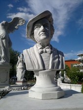 Steinfigur büste wagner - büste, "wagner"