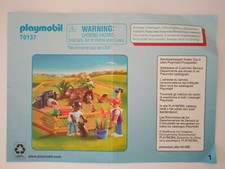 Playmobil Bauanleitung 70137 Kleintiergehege A6