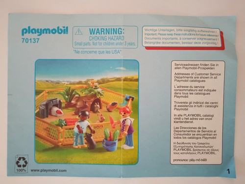 Playmobil bauanleitung 70137 - bauanleitung,