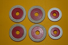 4x BAUFIX Dunlop Räder + Reifen + 2x HEROS Holzspielzeug LKW ersatzteile