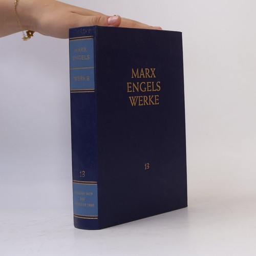 Marx engels werke - werke, 13 