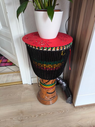 Djembe trommel 60cm stand nur - trommel, 60cm,