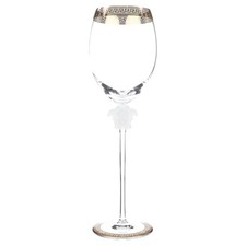 Rotweinglas Rosenthal Versace Medusa D'or
