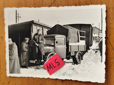 Foto 2.wk LKW Pritschenaufbau Truck Zugmaschine Photo  FH