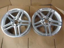 2 Stk AMG 17 Zoll Felgen 8,5 x 17 ET 58 A2044012400 C-Klasse glanzgedreht *A745*