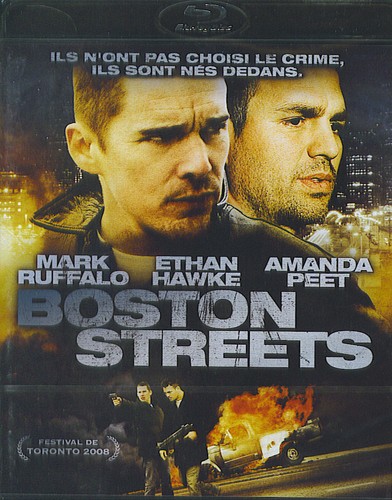 Boston streets with - (with, mark