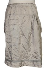 TWINSET Rock Damen Damenrock Gr. L Grau #xqyu6p5