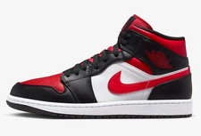 554724-079 Jordan 1 Mid Weiss