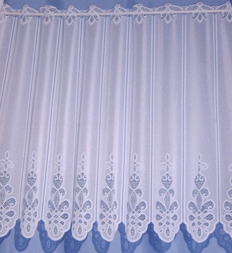 Scheibengardine ornamente - ,